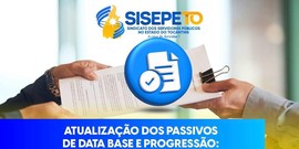 Documentação para atualização dos passivos de data base e progressão