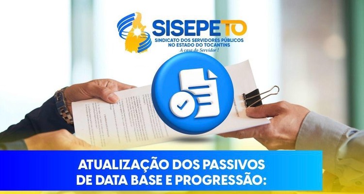 Documentação para atualização dos passivos de data base e progressão